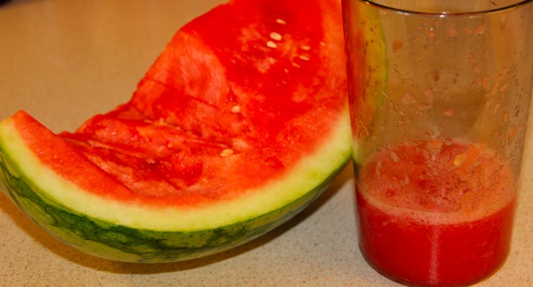 Deilig vannmelonjuice